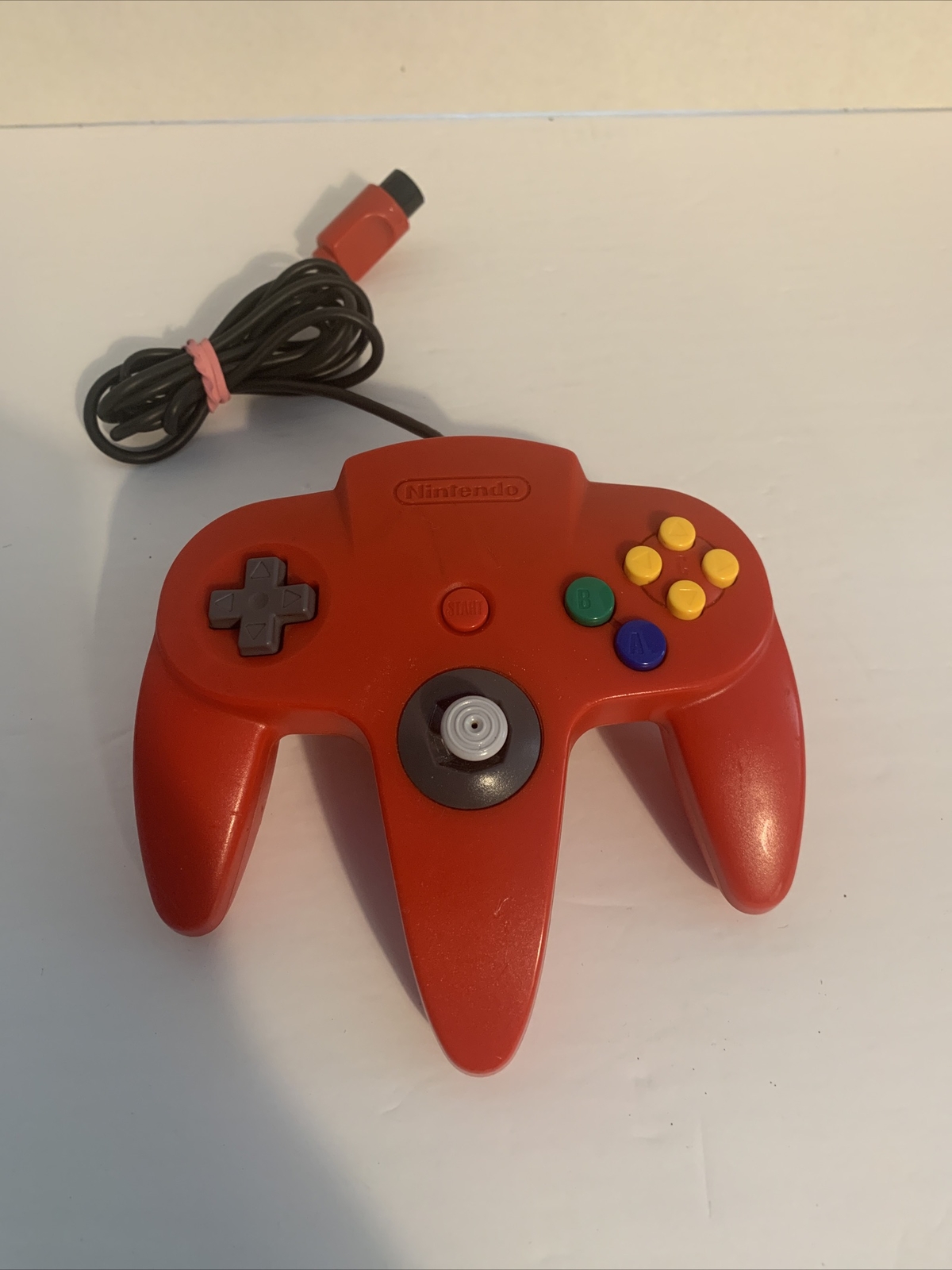 Nintendo 64 Console W/ 4 Controllers , memory cards rumble paks expansion pak