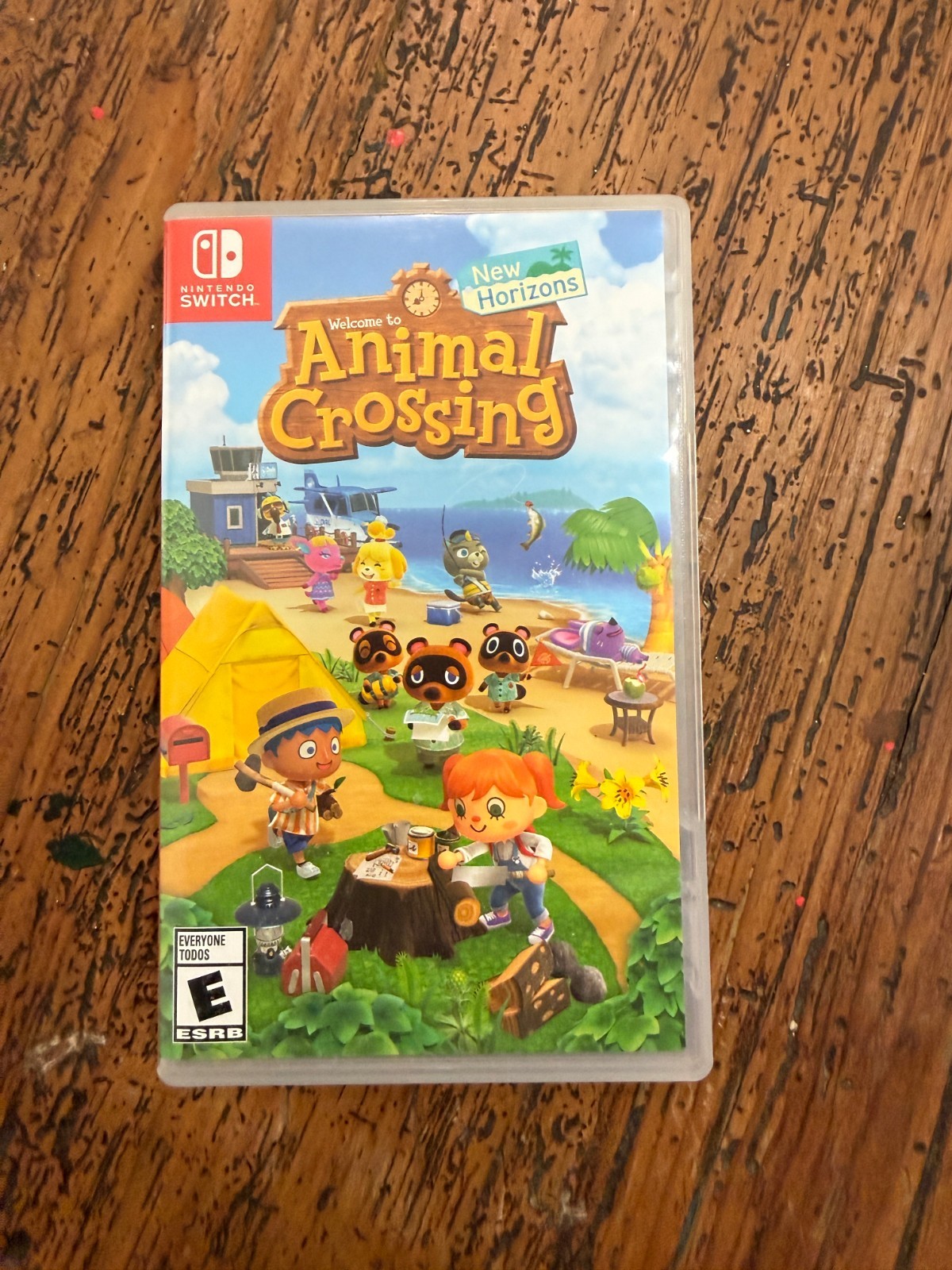 nintendo switch animal crossing (game box and art work only!!)