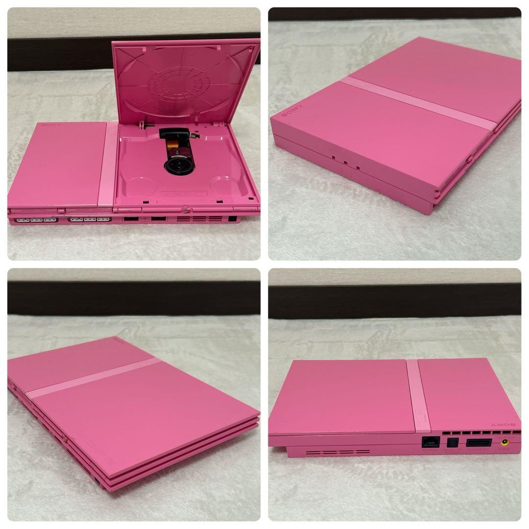 Sony Playstation 2 PS2 Slim Console Pink SCPH-77000 PK