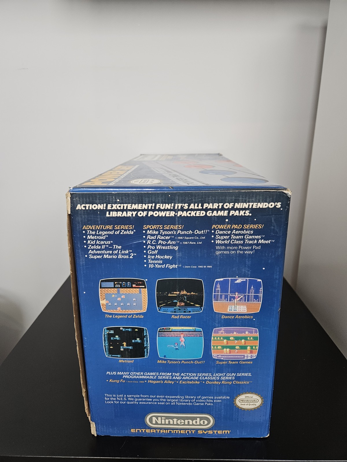 Nintendo Entertainment System NES Power Set Complete In Box CIB Power Pad – Read