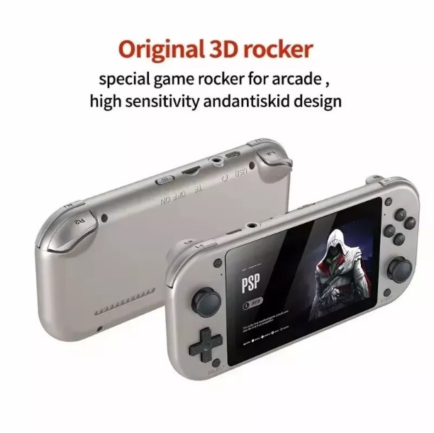 Portable Retro Video Game Handheld Console M17 4.3 Inch IPS Screen 128GB 19,000
