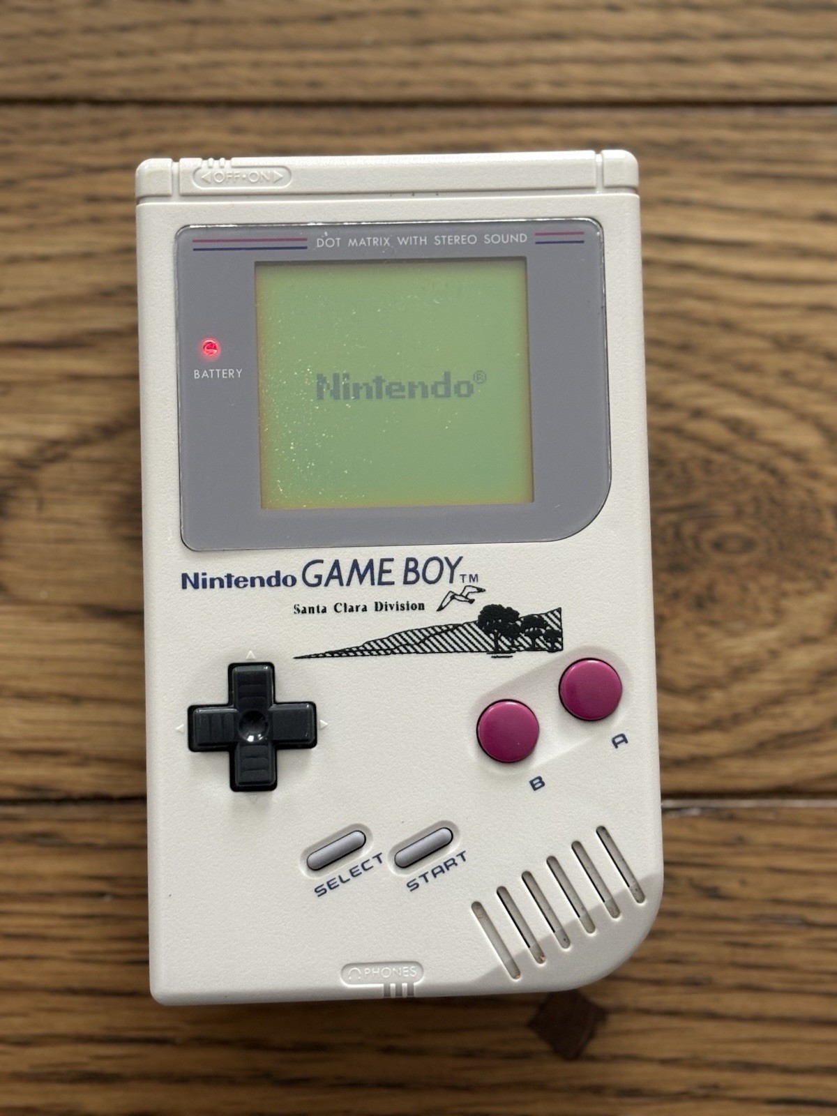 Nintendo Game Boy: Santa Clara Division 1989 Rare Edition 1 of 50 MAKE AN OFFER!