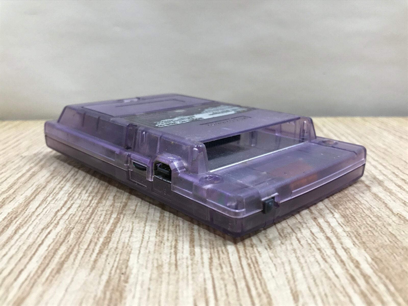 GameBoy Pocket Clear Purple Console Nintendo Japan – Tested Working LG9024