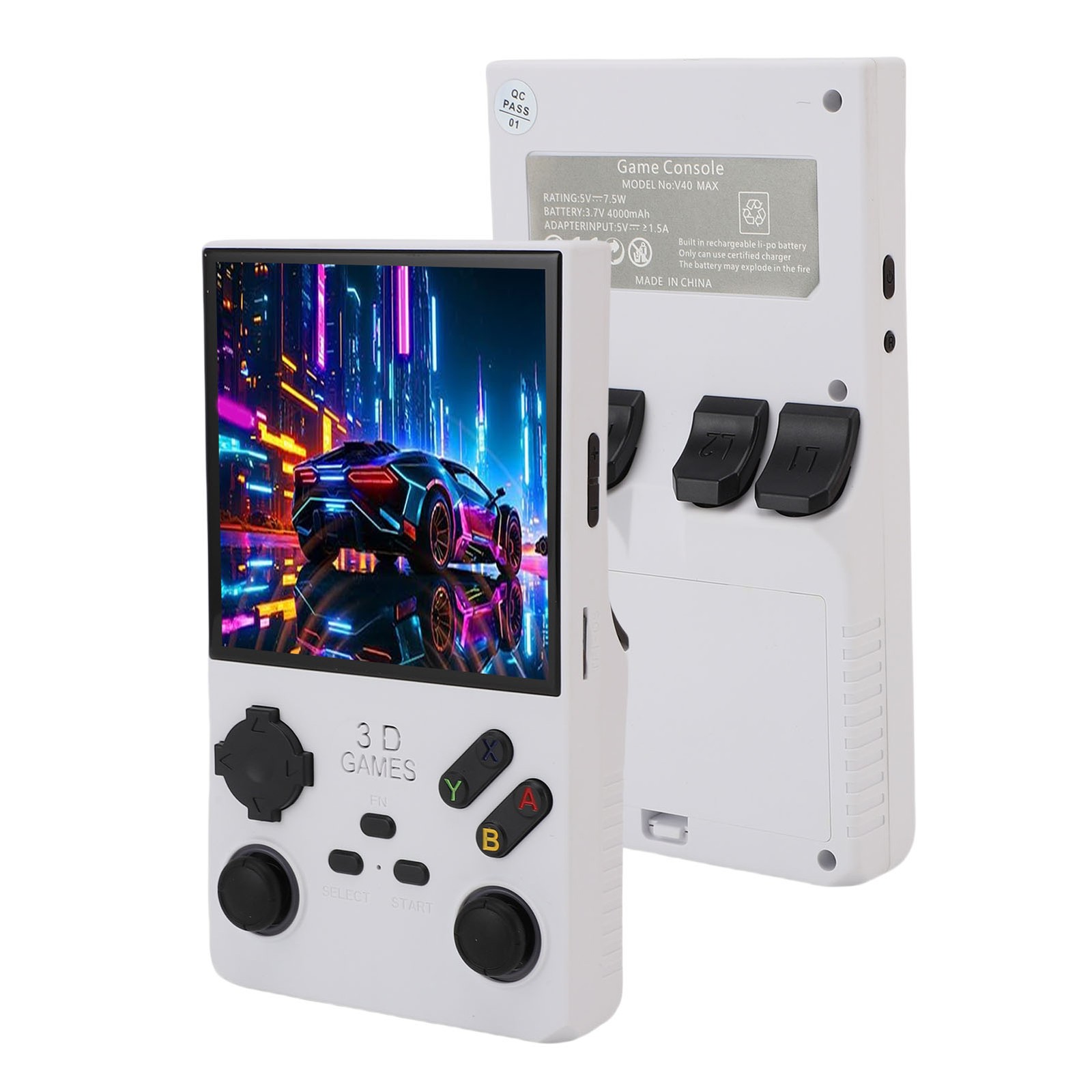 4 Inch Handheld Game Console Portable Retro Gaming Console For Open S WDCZ