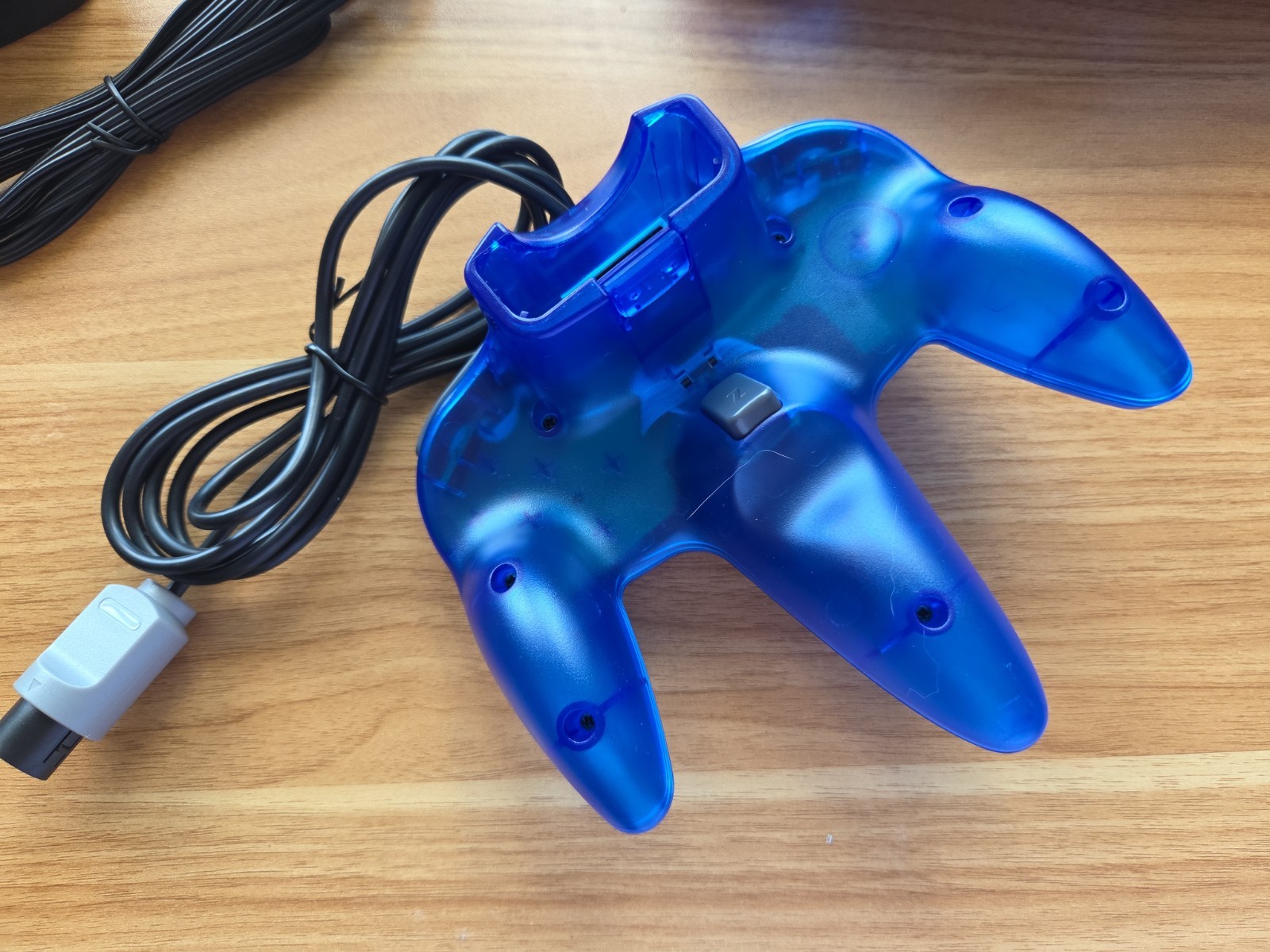 N64 Nintendo 64 clear Blue Funtastic Console Re-Shelled Region Free