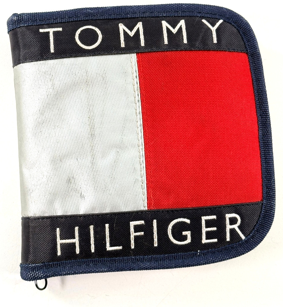 vtg y2k Tommy Hilfiger CD DVD case w/ music booklets