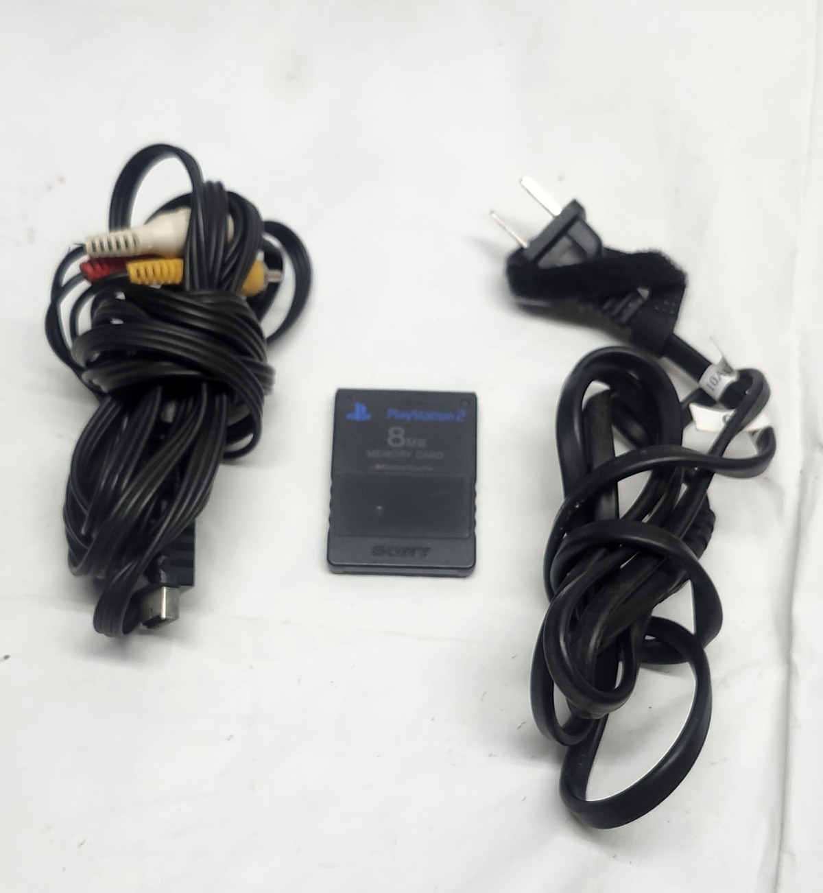 Sony PS2 Fat Console SCPH-39001 PlayStation Bundle 2 Controllers Box Game TESTED