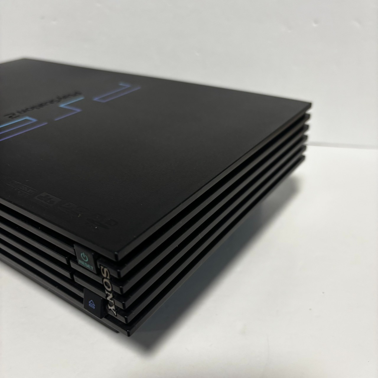 Sony PlayStation 2 SCPH-30000 Black Console Tested w/ Box, Controller, Cable PS2