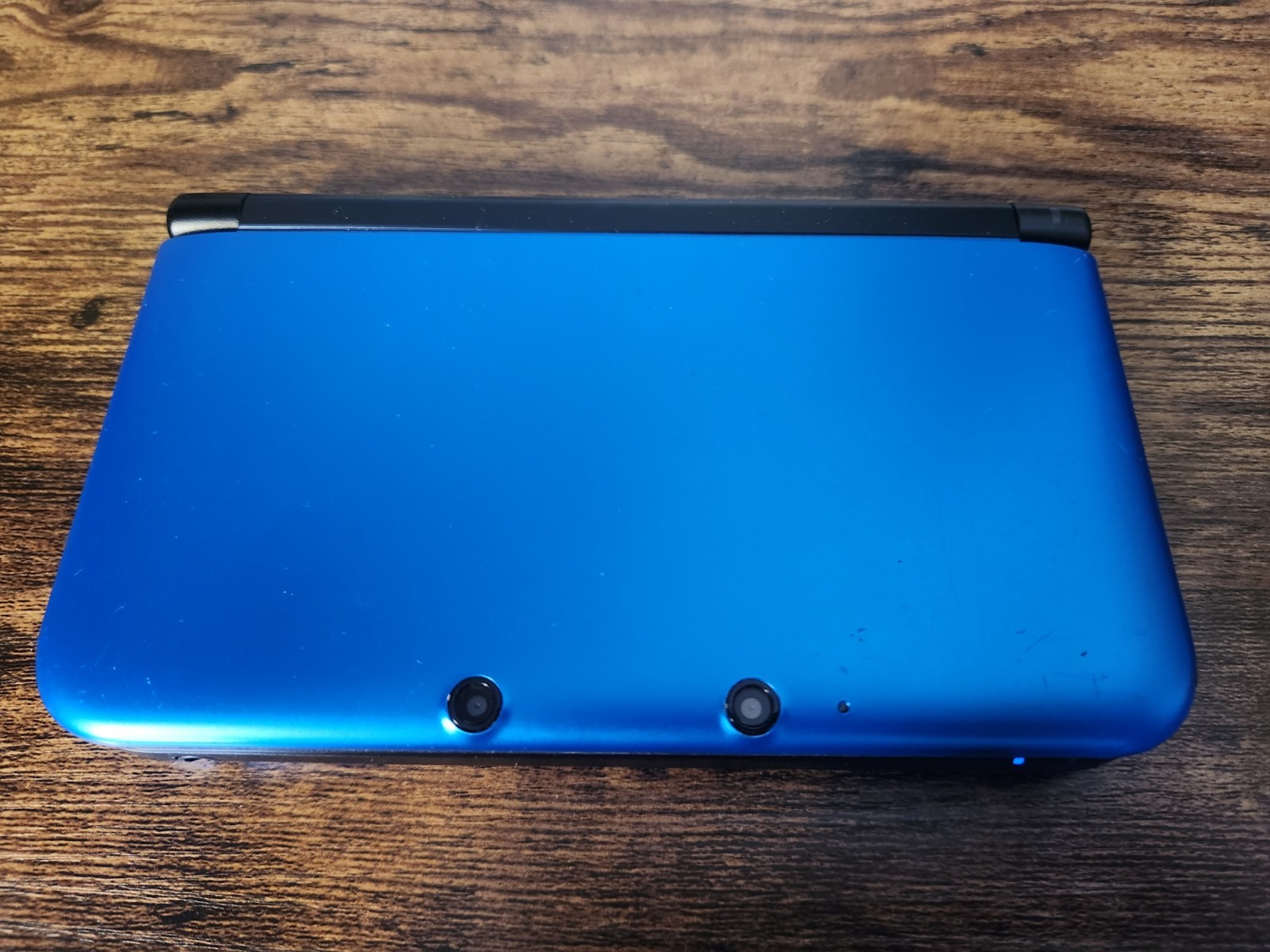 Nintendo 3DS XL Blue with Super Mario 3D Land