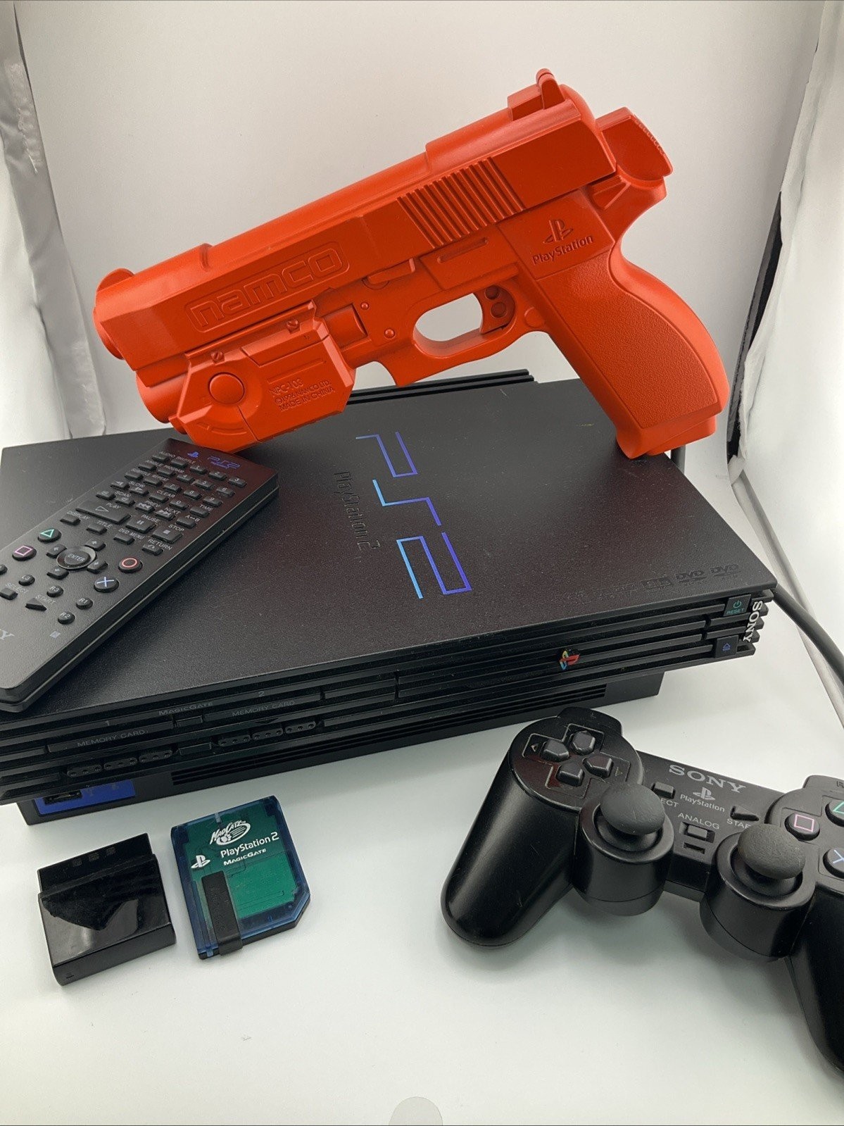 Sony PlayStation 2 PS2 Console (“Fat”) & Accessories – Tested, Powers On