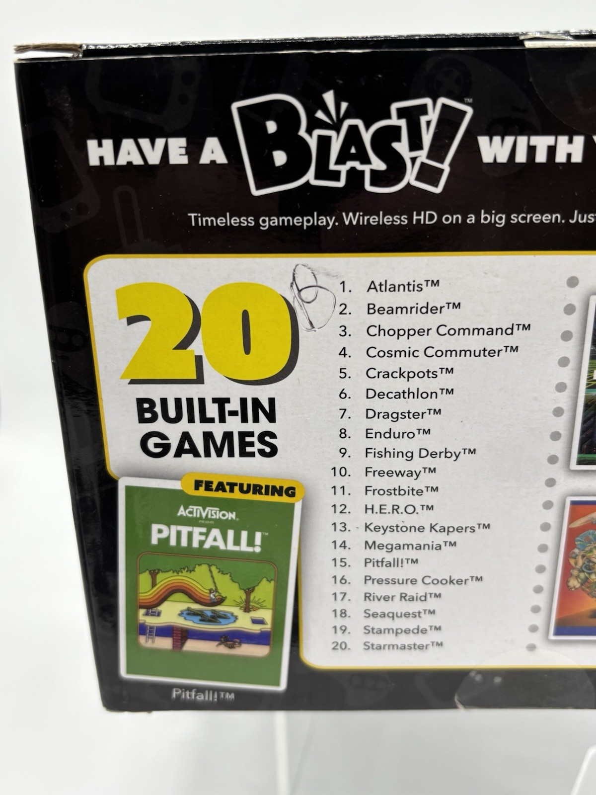 Activision Flashback Blast! Pitfall River Raid HDMI 20 Retro Games Tested_