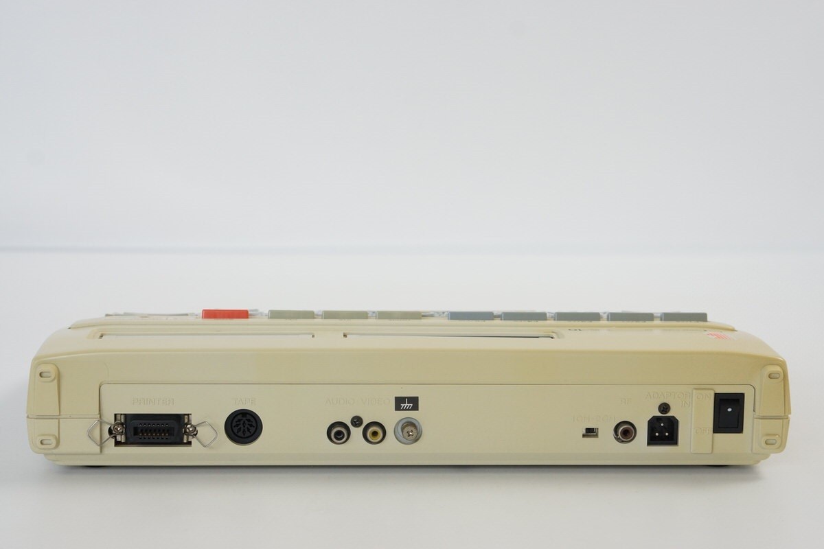 MSX SONY HIT BIT HB-10 Home Computer Gray Tested JAPAN 215350