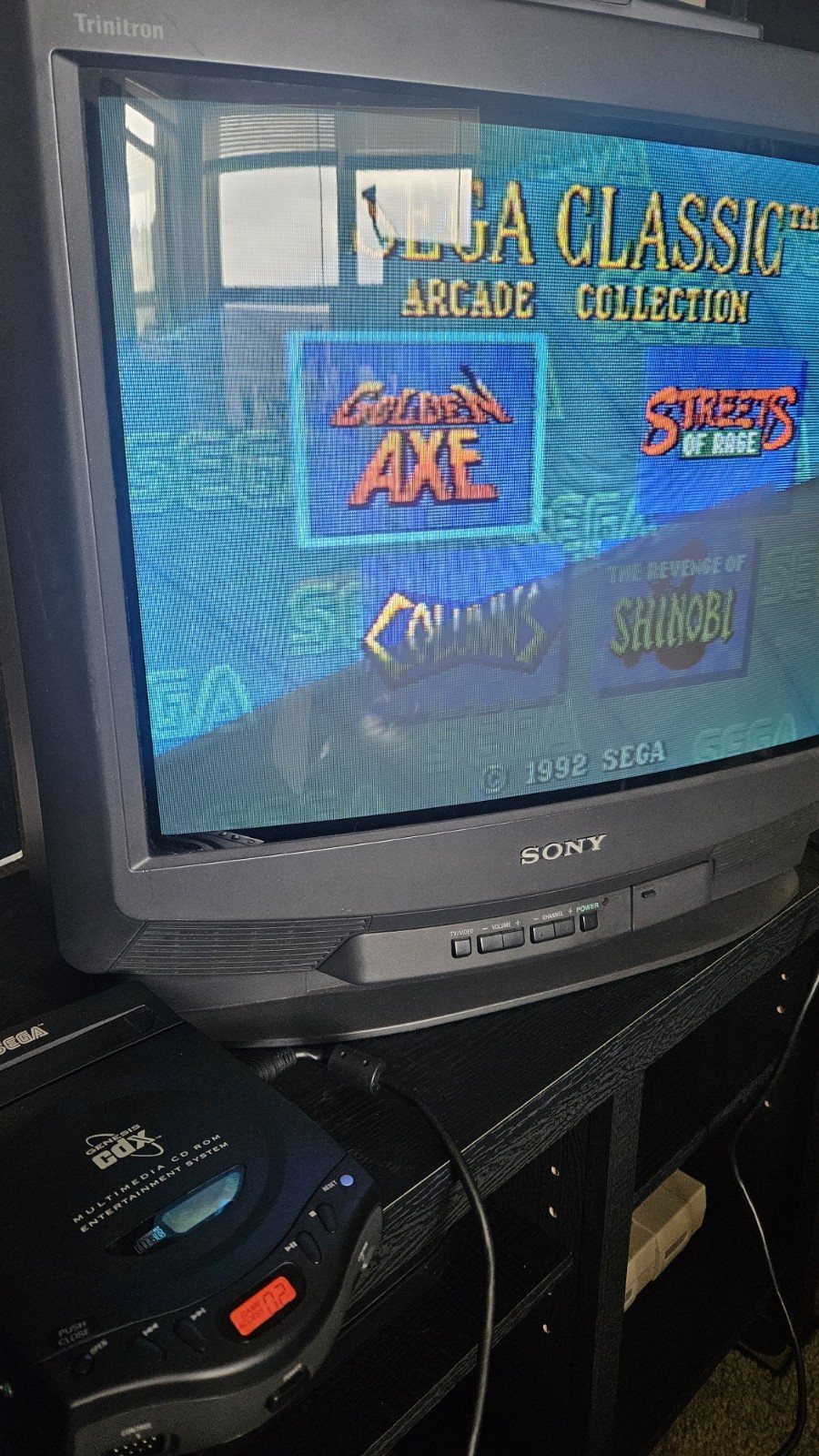 SEGA Genesis CDX Console set + Extras