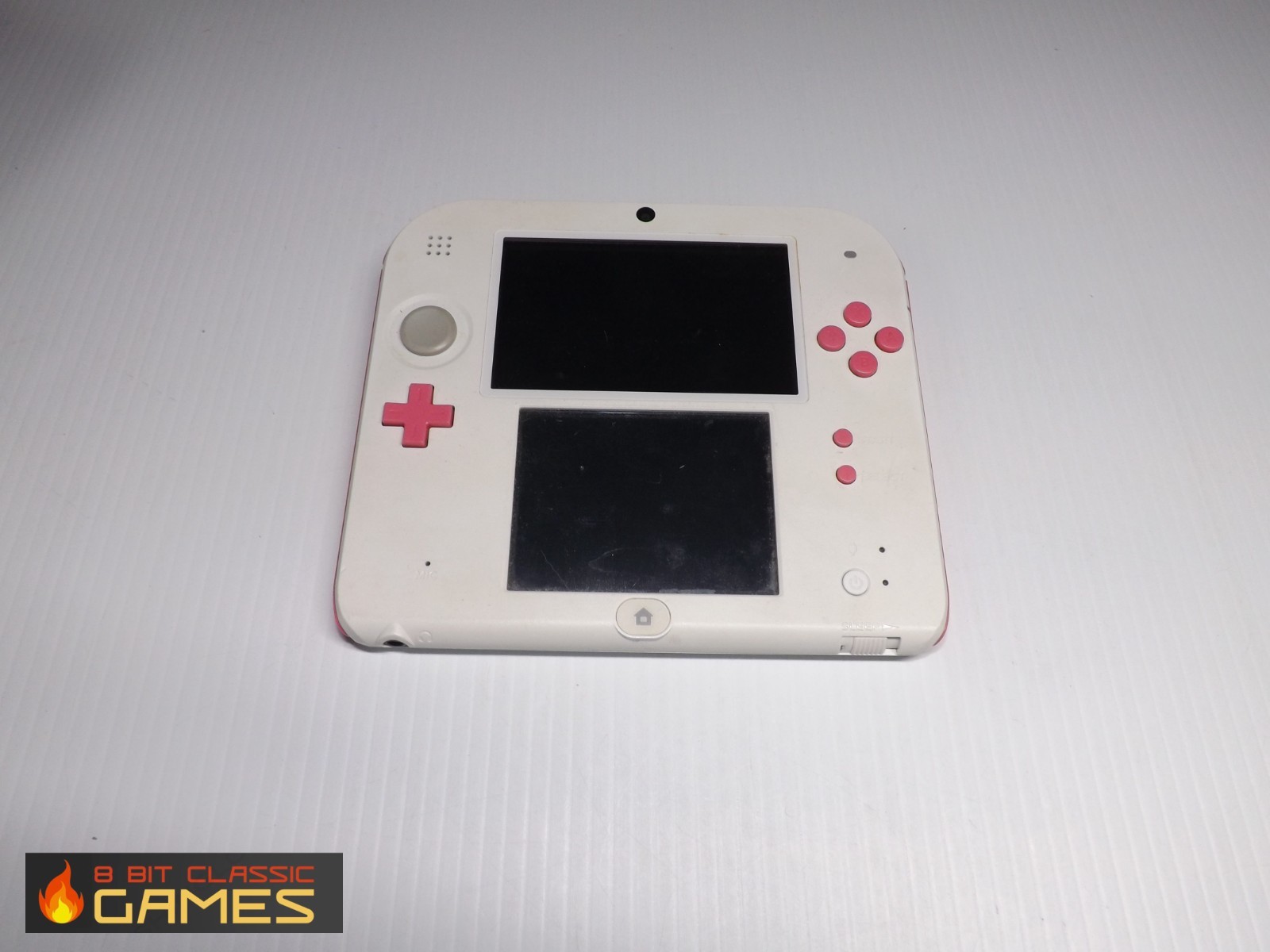 White & Pink Nintendo 2DS System – FAST SHIPPING! 613a