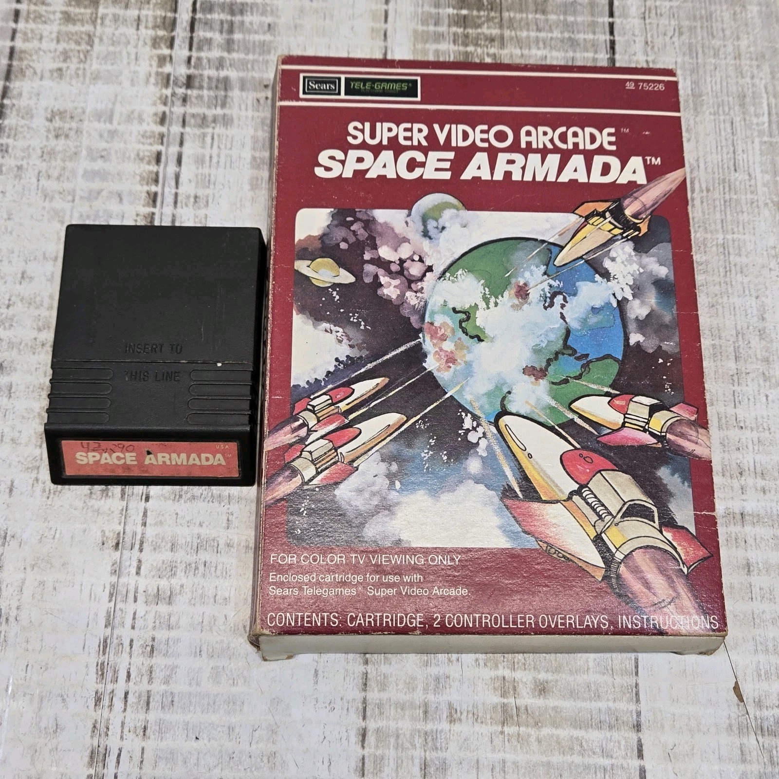Intellivision Game Console – w/ 11 Games – Mattel 1979