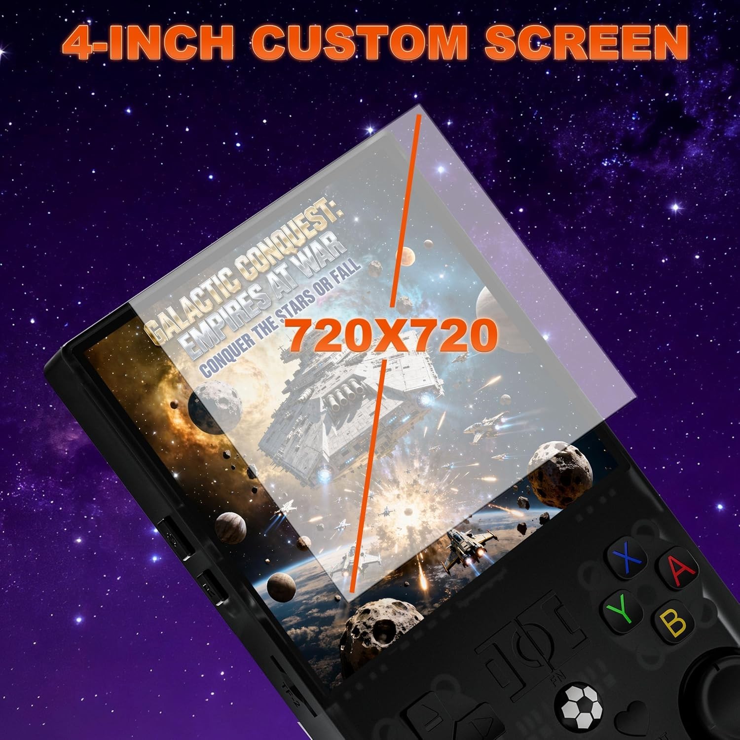 4-Inch R36MAX Retro Gaming Device – 18,000 Preloaded Games for Nostalgia