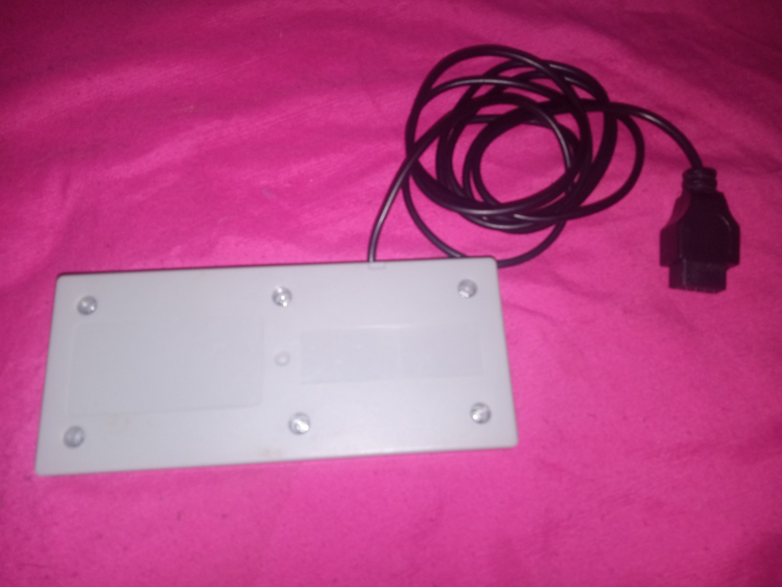 2 Generic Nintendo NES Classic Controller, 4 Buttons with 9 prong connection