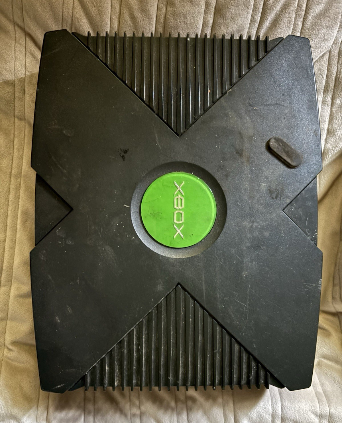 Microsoft Xbox Original Home Console, Black/Green, AV Multi Out Connectivity