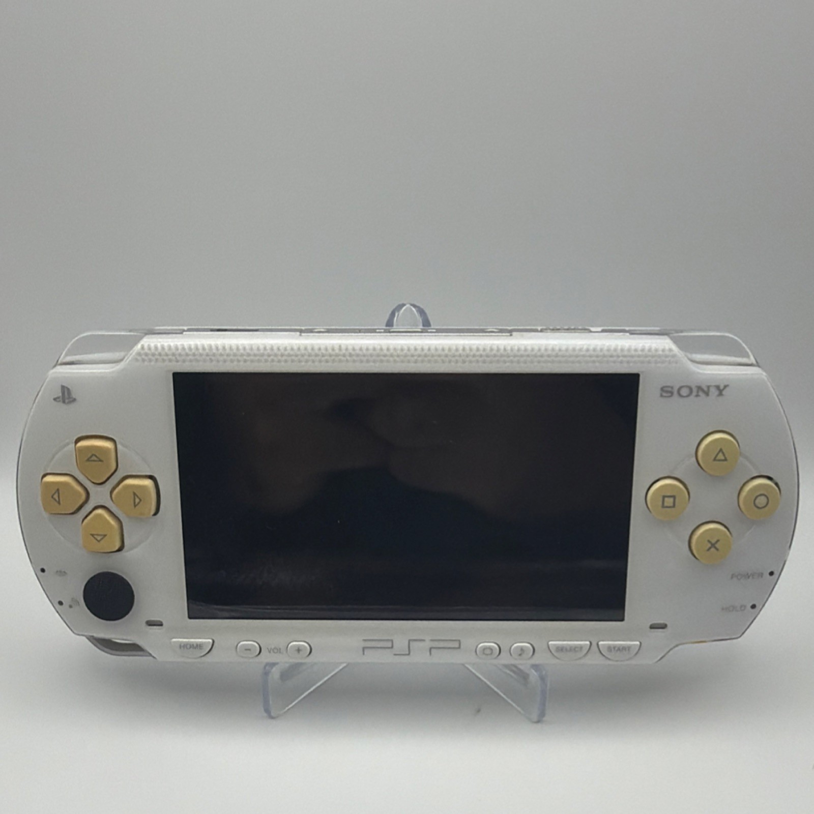 Sony PSP-1000 White Handheld Console – Tested and Working – Charger Included!!!