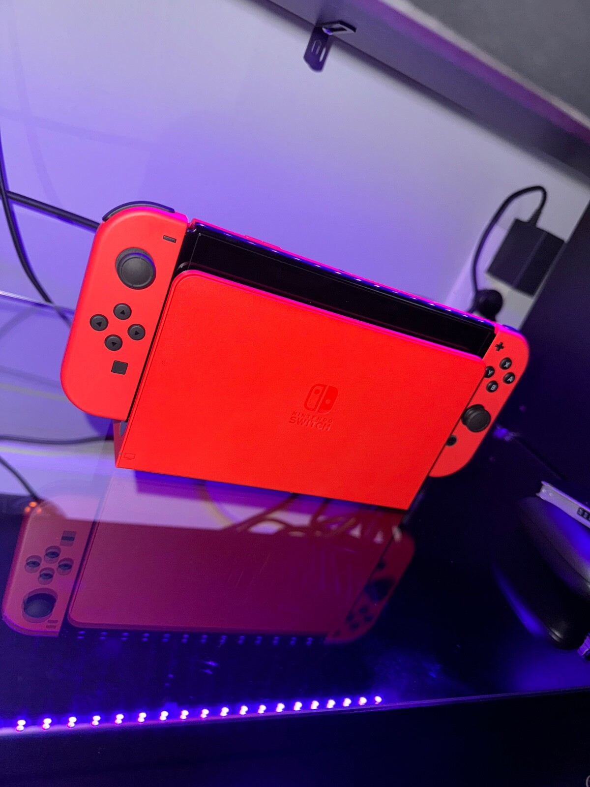 Nintendo Switch (OLED Model) HEG-001 Mario Red Edition 64GB Console