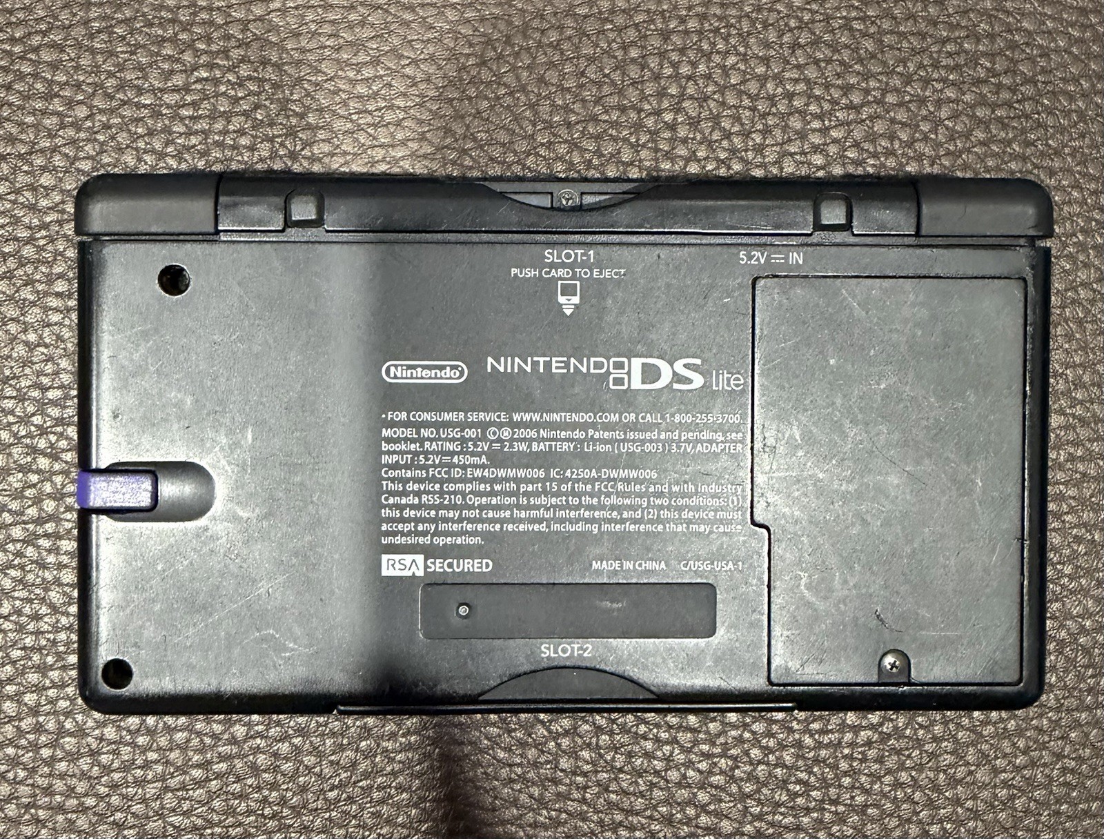Nintendo DS Lite Handheld System – Cobalt Blue (Read Description)