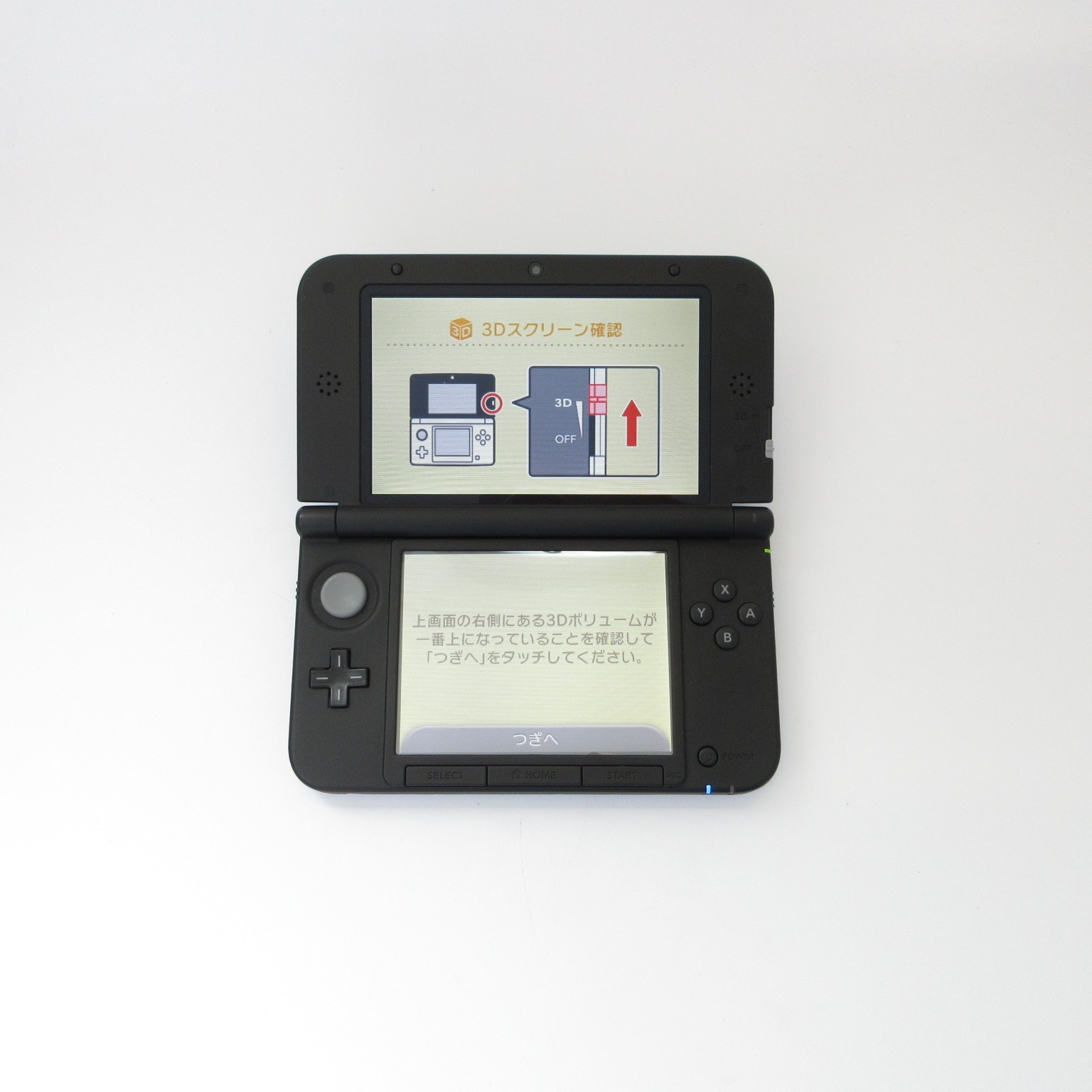【Near Mint】Nintendo 3DS LL XL Blue x Black Console Japanese Edition #Arr0401/01