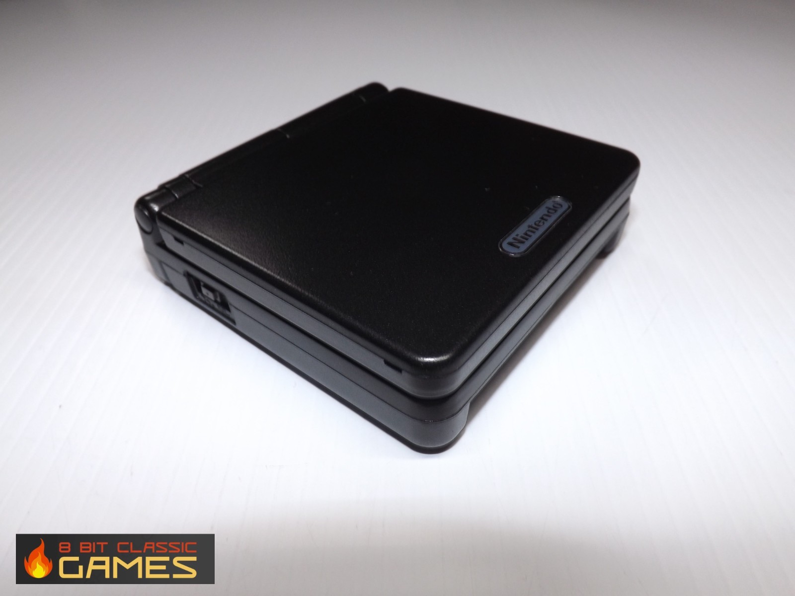 RESHELLED! NEW BATTERY! Black Nintendo Gameboy Advance SP 101 System – 610a