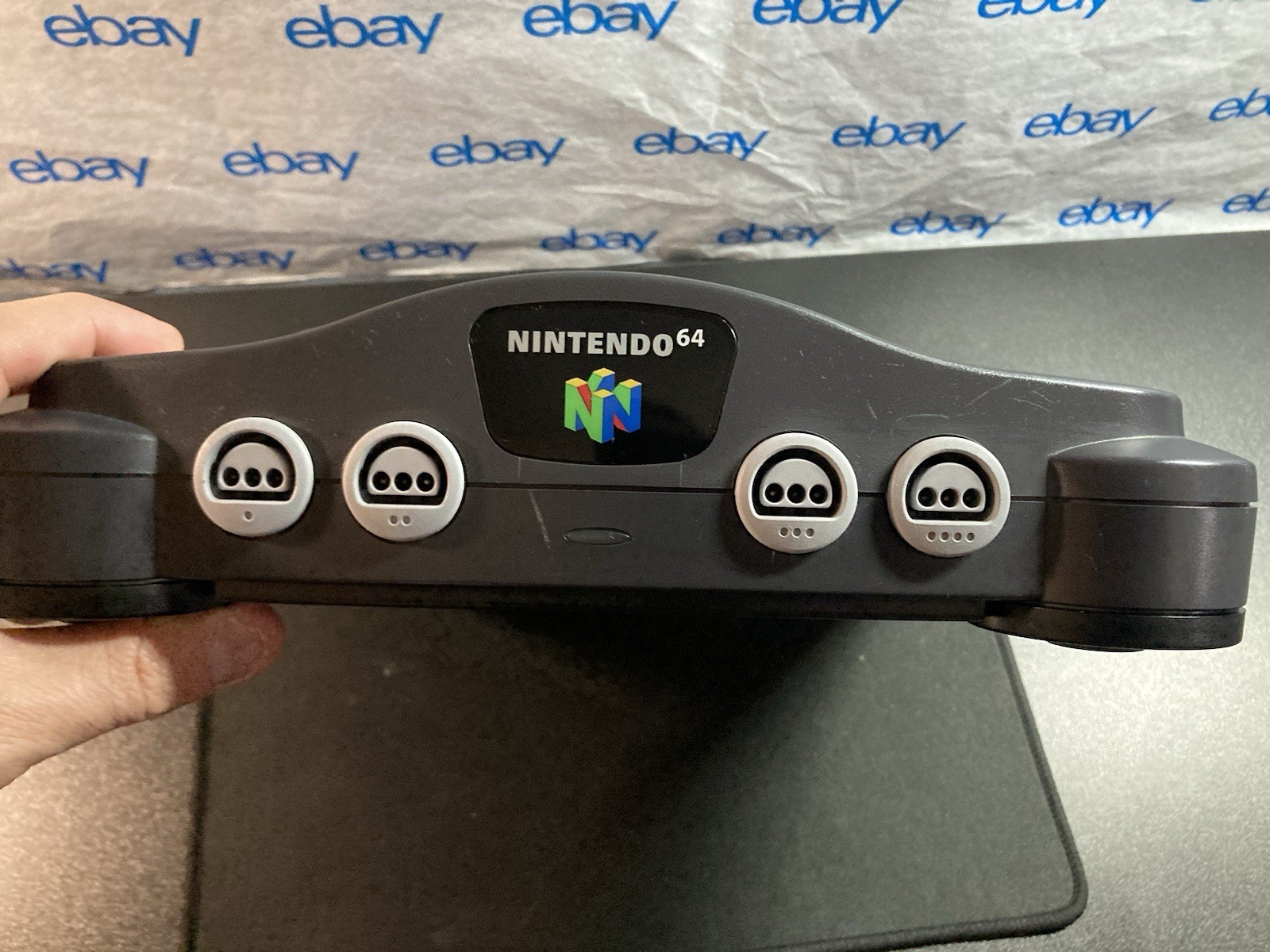Nintendo 64 N64 Console + Super Mario 64+Controller+Cords