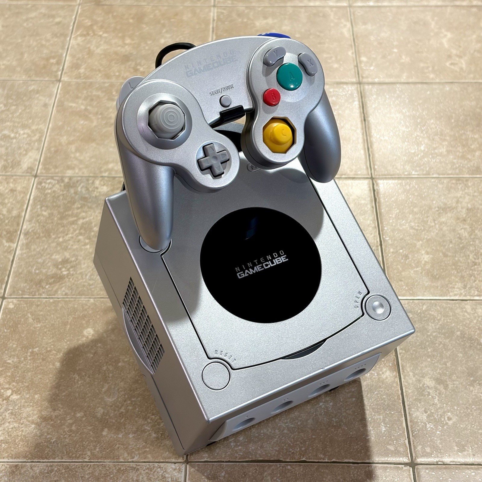 REGION FREE Nintendo Gamecube Platinum Silver Console DOL-101 System JPN/USA