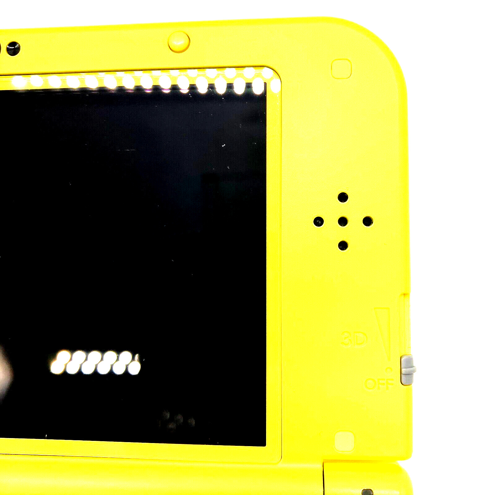 Nintendo 3DS XL LL Pokemon Pikachu Yellow Body Limited Model Used