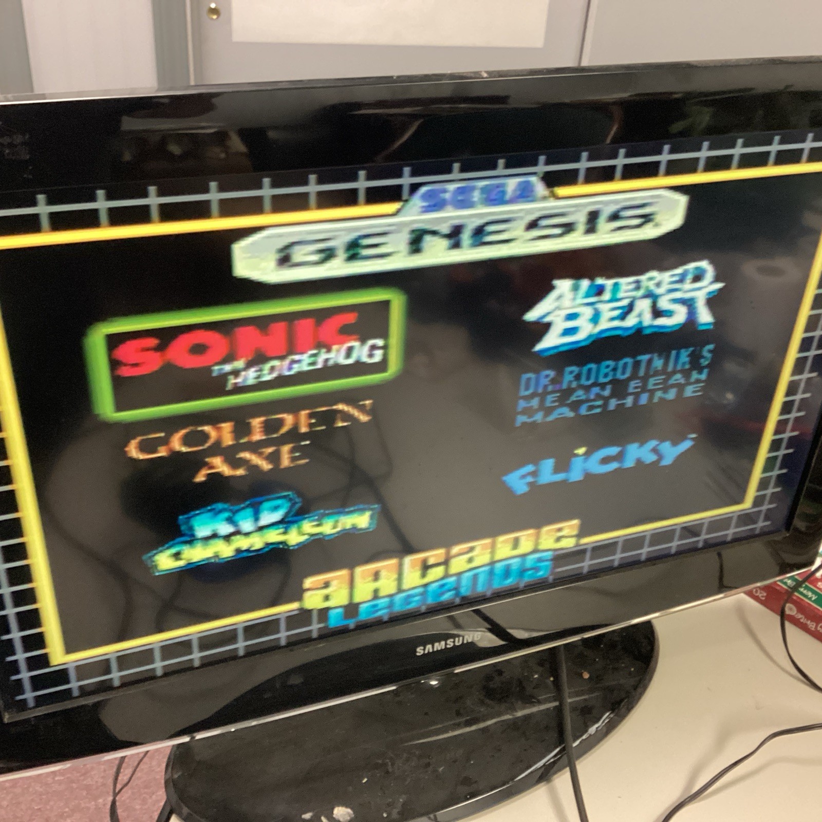 2003 Radica Sega Genesis Plug & Play TV Game 6-In-1 Works Great