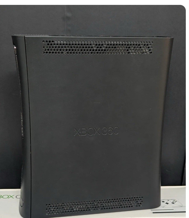 Xbox 360 Standard Console With 2 Wired Game Controllers And An NBA Game