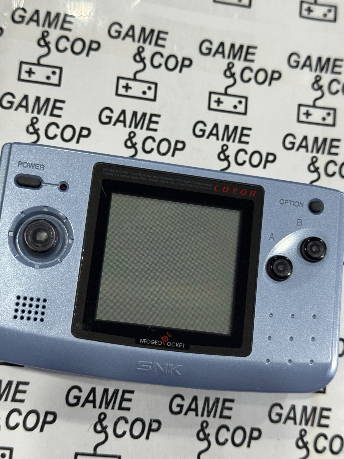 Neo Geo Pocket Color Blue Console – Tested Working – US SELLER