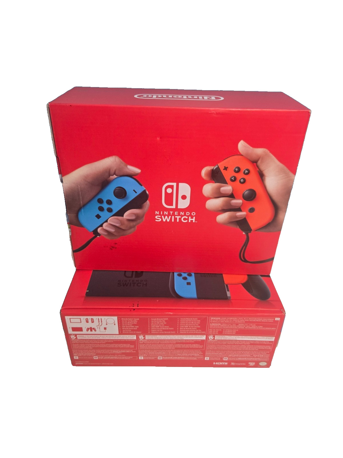 Nintendo Switch 32GB Handheld Console – Neon Red/Neon Blue