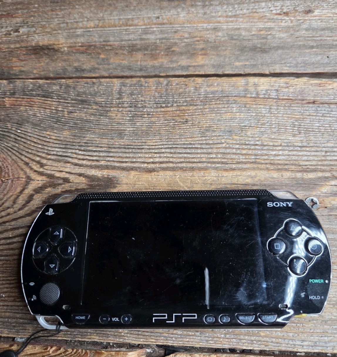 Sony PSP Black System With Charger, 3 Games (Description), And 2 Batteries