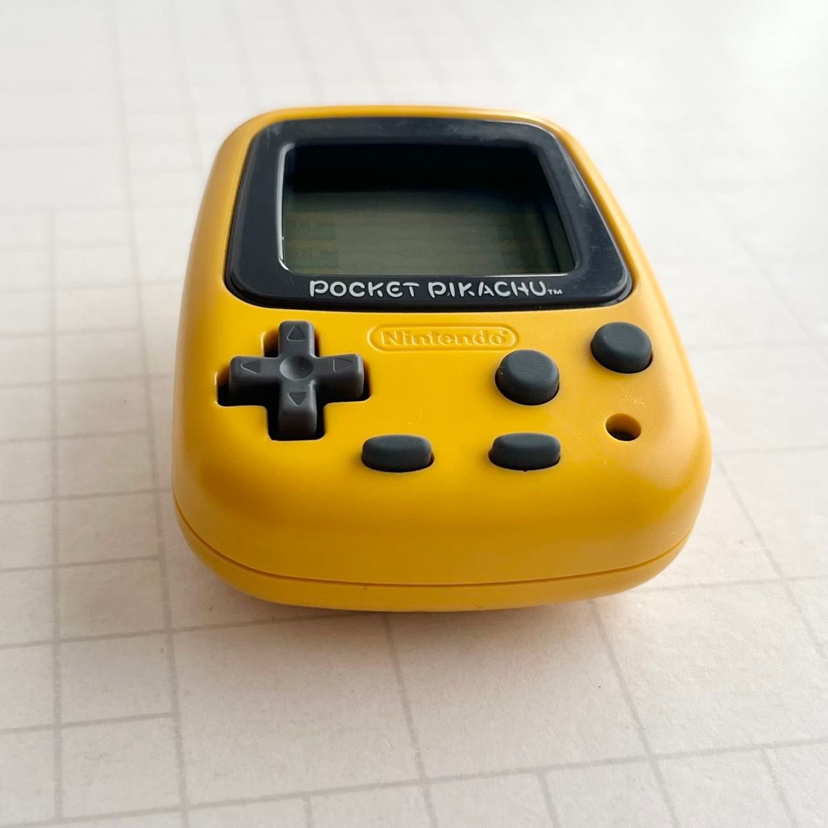 Nintendo Pocket Pikachu Yellow MPG-001 Pedometer Tested Working Cleaned Japan