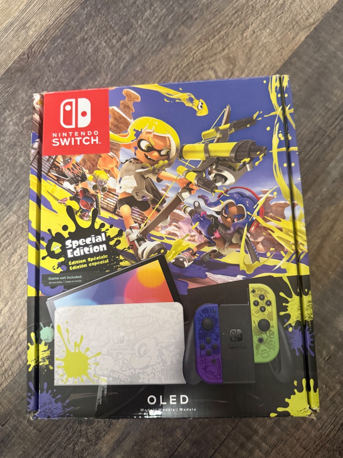 Nintendo Switch OLED Splatoon 3 Special Edition