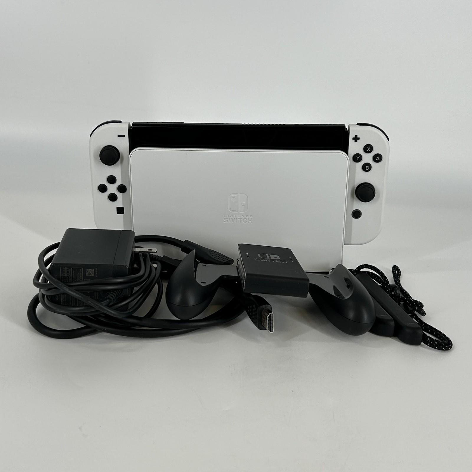 Nintendo Switch OLED Original Handheld Console Black 64GB w/ Charger – Excellent