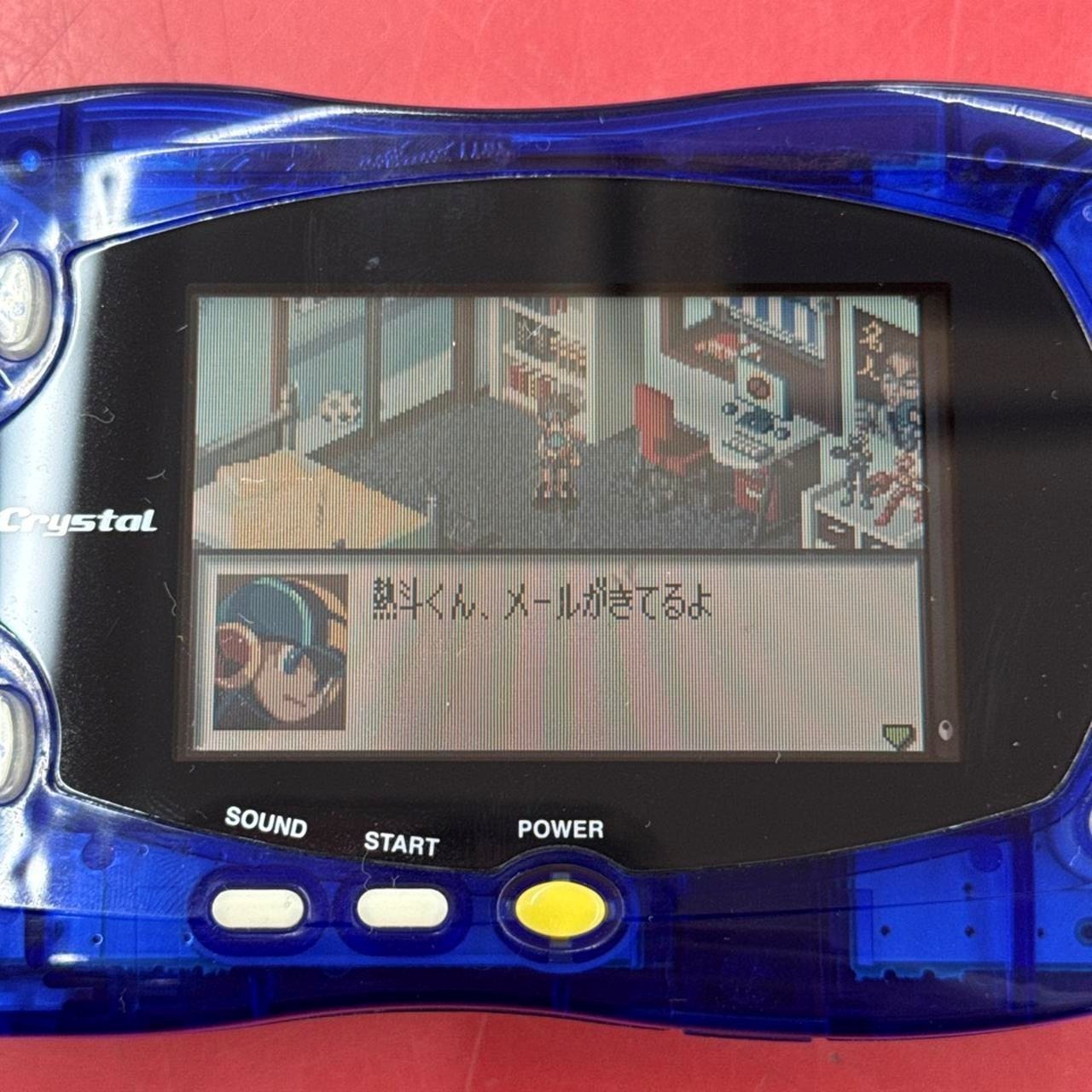 BANDAI WonderSwan Crystal SCT-001 Console From Japan A1854