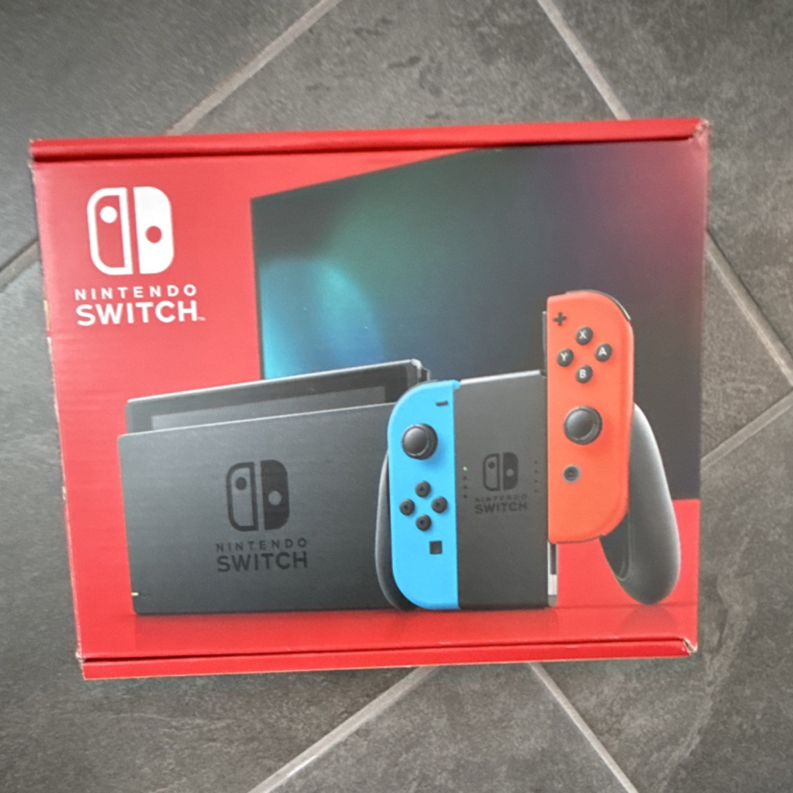 Nintendo Switch Console Black Red Blue Joy-Con Wi-Fi Capability HDMI USB-C