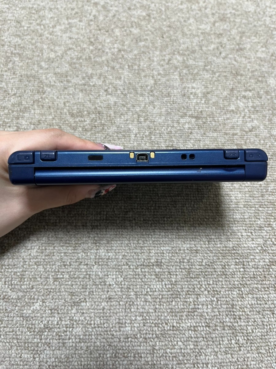 New 3DS LL XL Metalic blue Japan Nintendo Console region Japanese B951