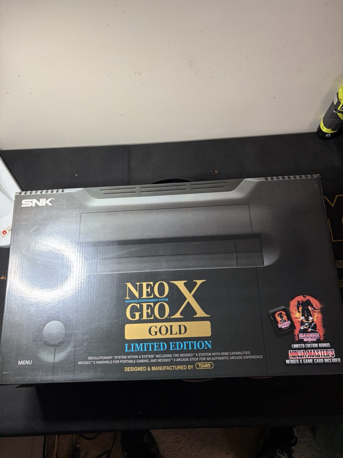 SNK NeoGeo x Handheld Console with Ninja Masters CIB Tested Retro Video Games