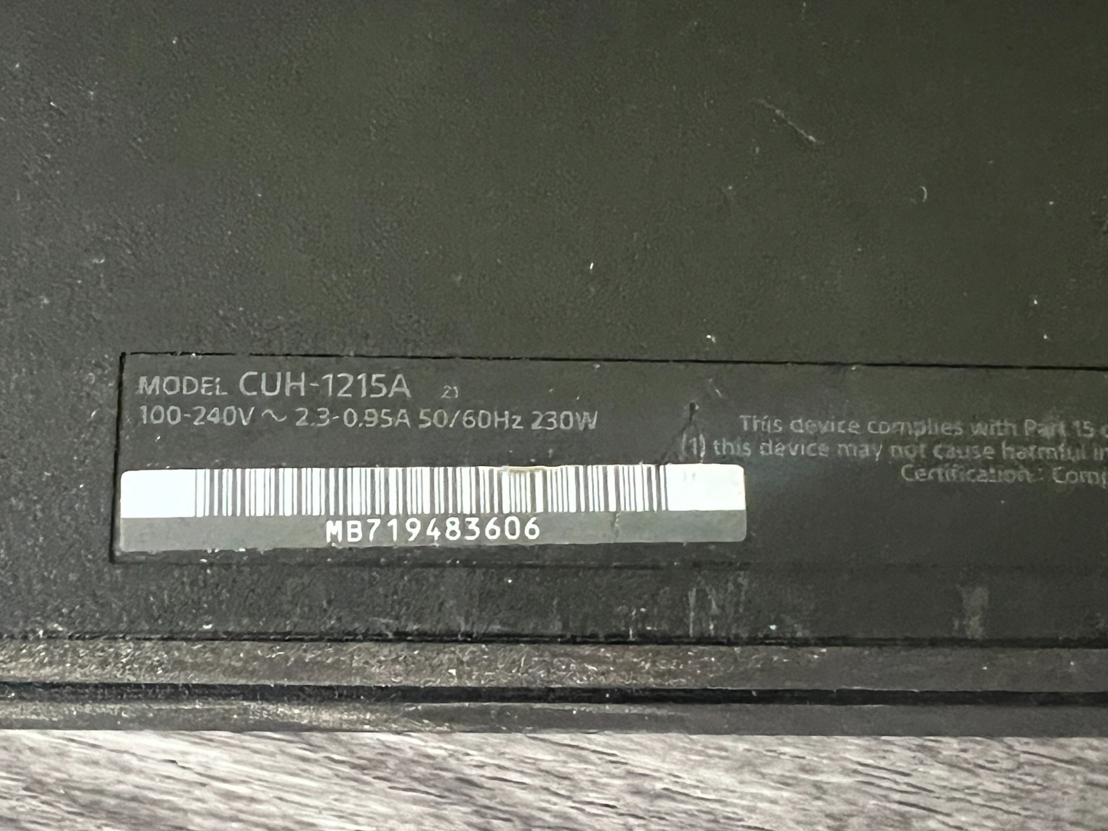 Sony PlayStation 4 PS4 Low Firmware 10.50 Gaming Console 500gb / Bad Disc Drive