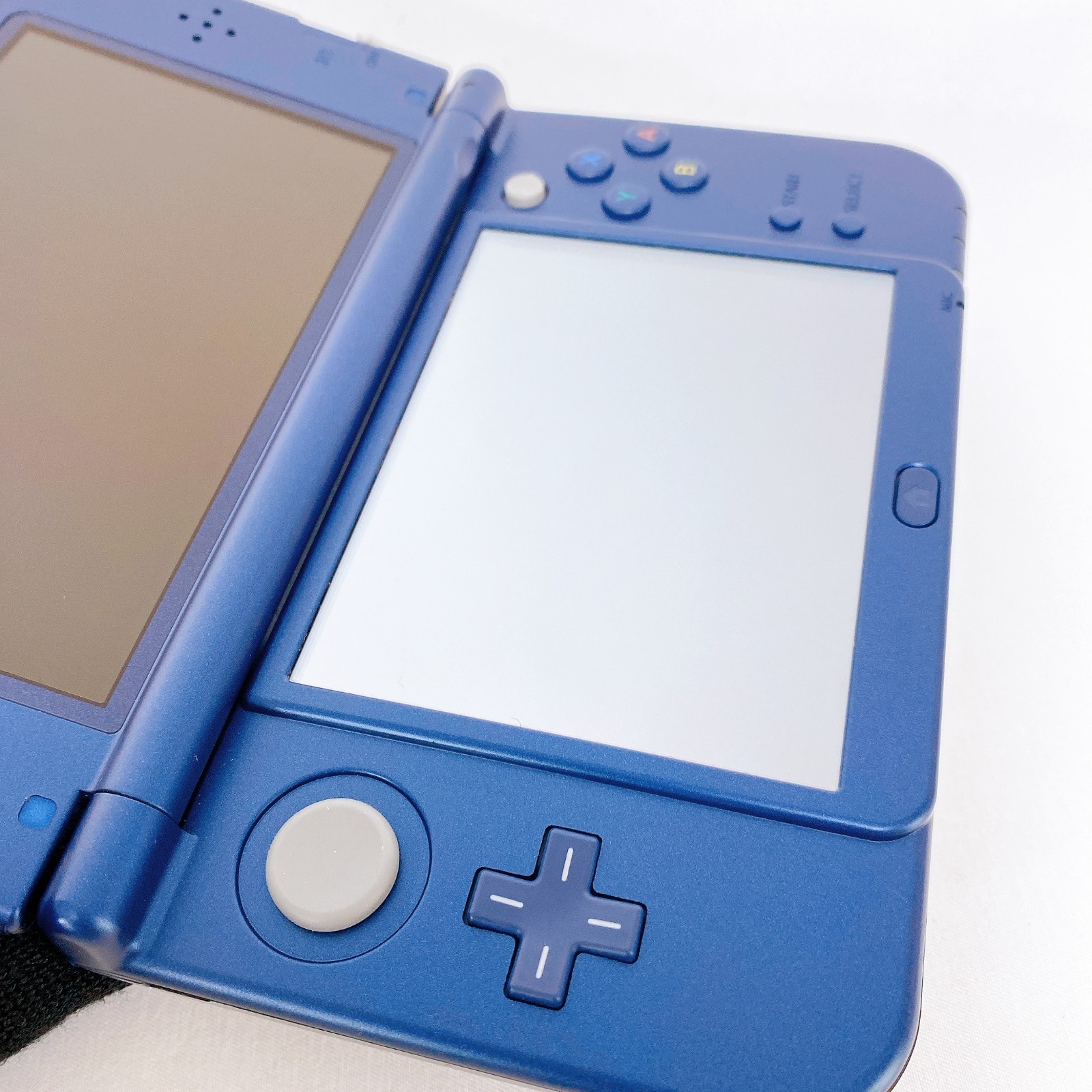 New Nintendo 3DS LL XL Metallic Blue Console Stylus Japan Tested Working Rank S