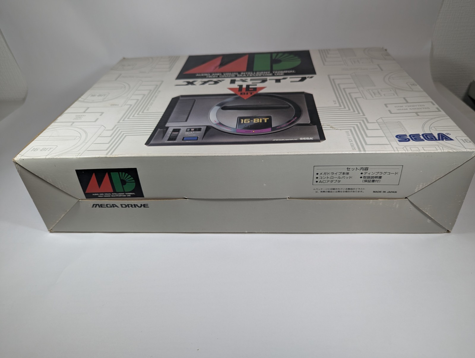 Japan Mega Drive Console System Boxed SEGA