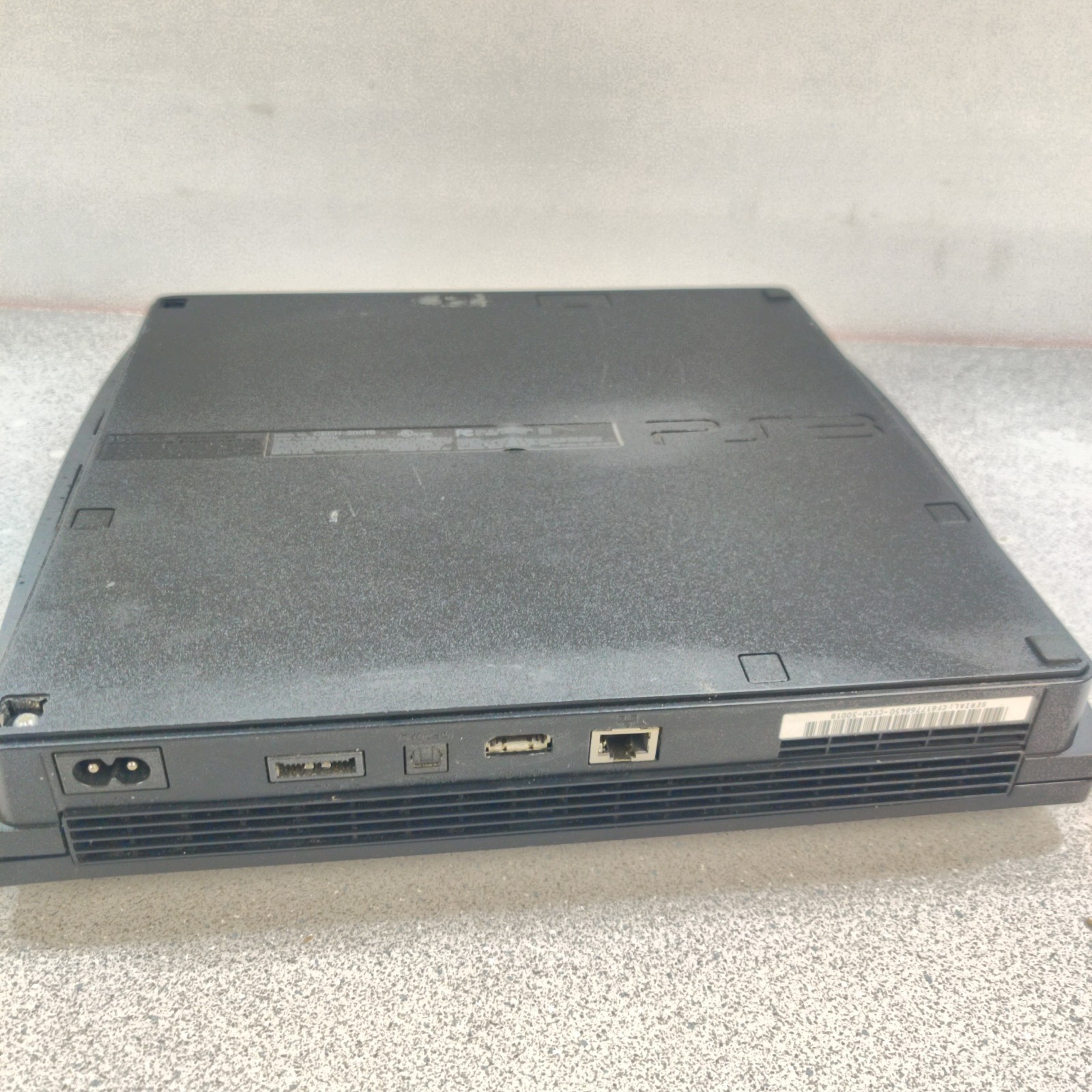 FOR PARTS Sony PlayStation 3 Slim Console ONLY (CECH-3001B) NO HDD, NO IMAGE