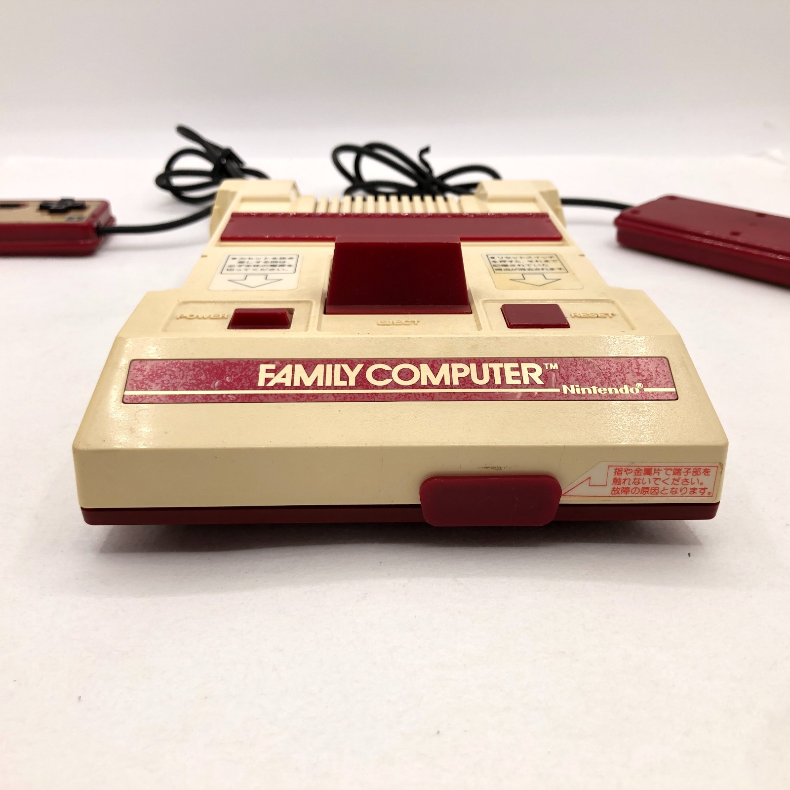 Nintendo Famicom Console Square Botton NES Japan HVC-001 Tested Rare