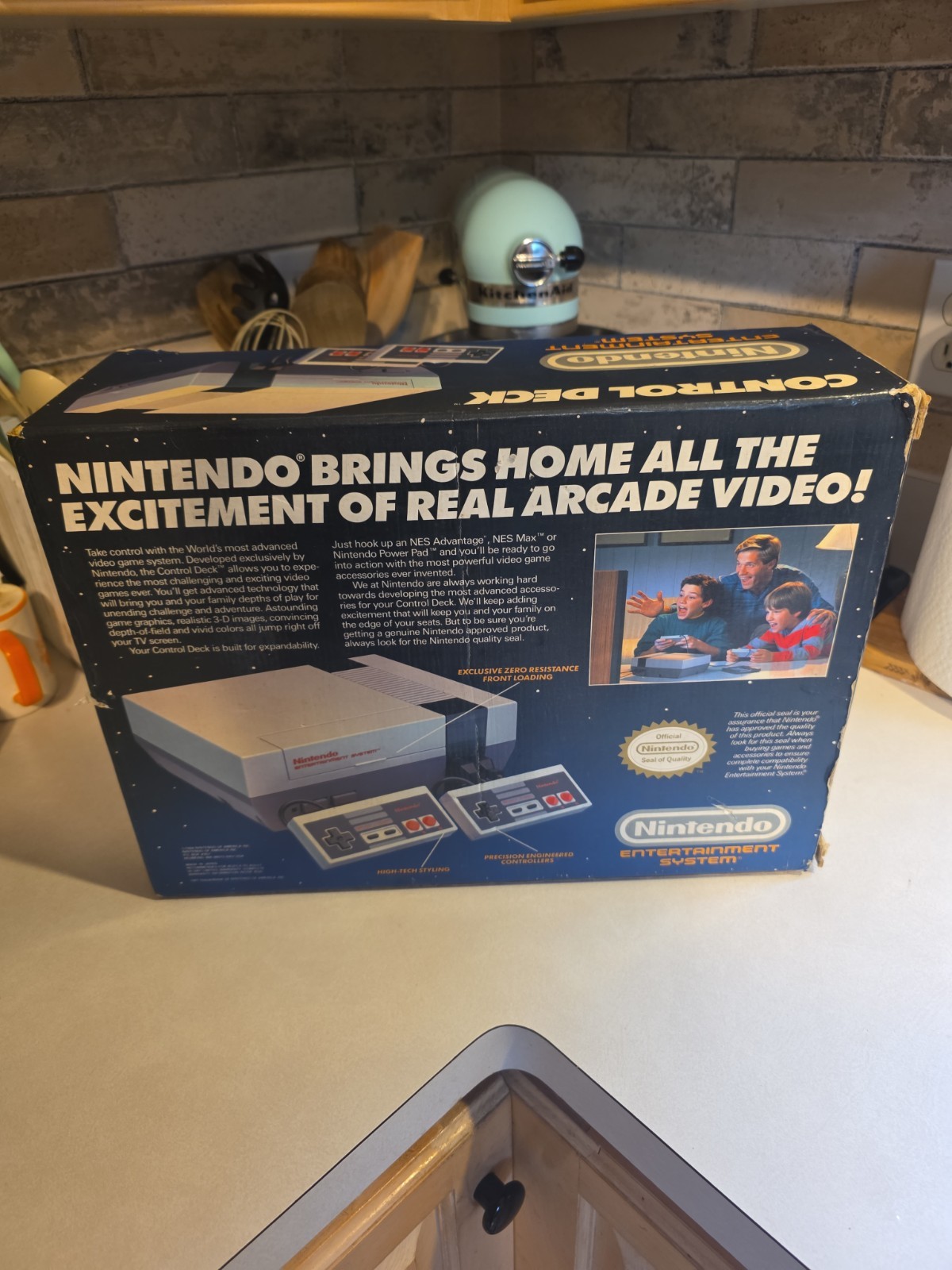 Nintendo Entertainment System – Control Deck Console – Complete in Box