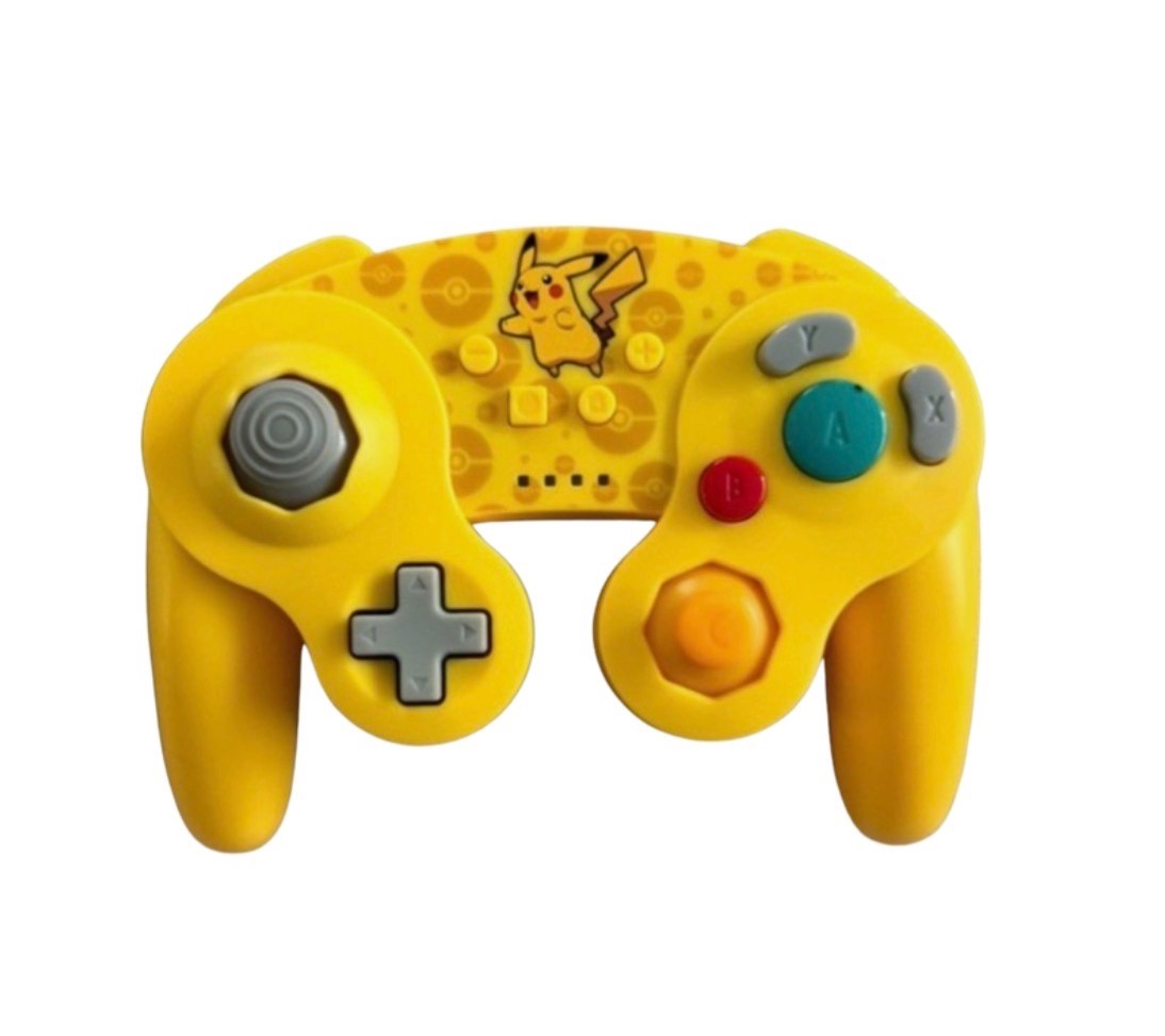 Pokemon: Pikachu Nintendo Wireless Gamecube Style Controller for Nintendo Switch