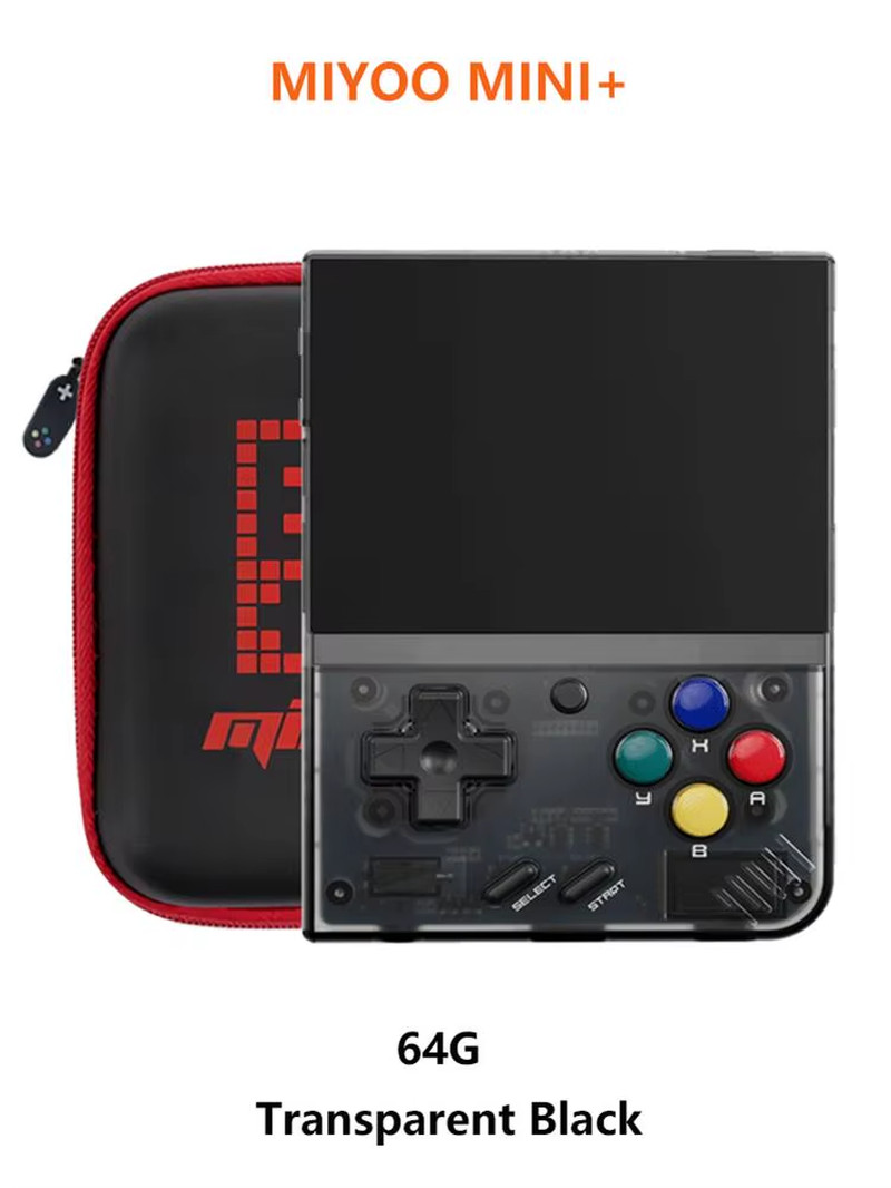 Miyoo Mini plus Portable Retro Handheld Game Console 3.5-Inch IPS HD Screen